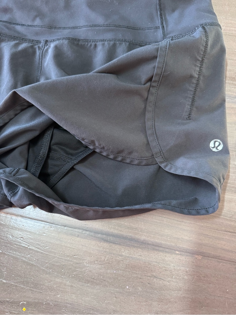 Lululemon Speed Up Short Black Women’s 6 Summer Outdoor - Picture 5 of 6